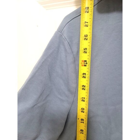 Tahari Men's Blue Polo Shirt With Chest Pocket & Button-Up Collar - Picture 8 of 9